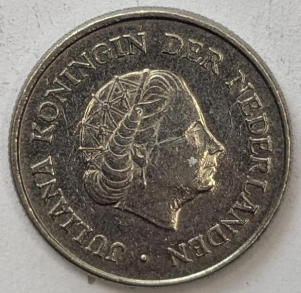 25 Cent 1977, Königin Juliana, Niederlande