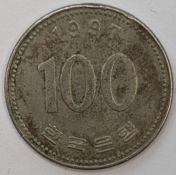 100 Won 1987, Südkorea