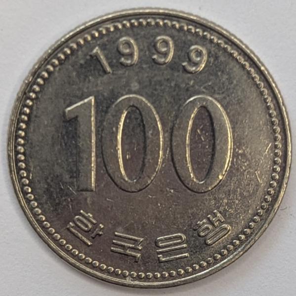 100 Won 1999, Südkorea