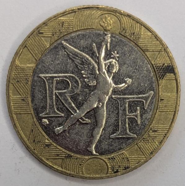 10 Francs 1990, Frankreich