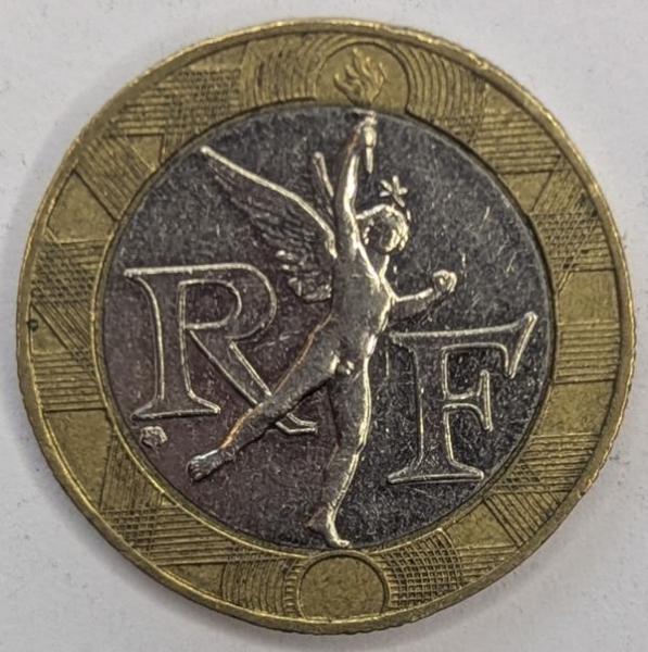 10 Francs 1990, Frankreich