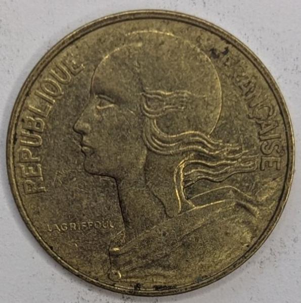 10 Centimes 1983, Frankreich