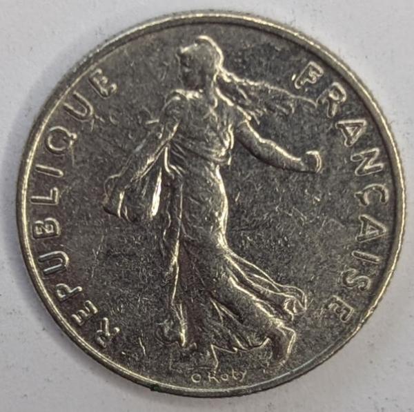 1/2 Franc 1984, Frankreich