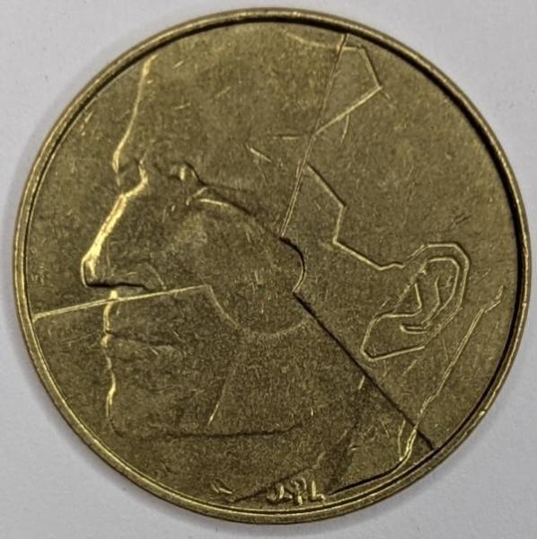 5 Franc 1993, Legende in niederländisch Belgie, Belgien