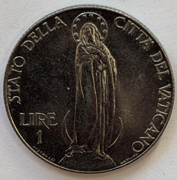 5 Lire 1941, Pius XII., Italien