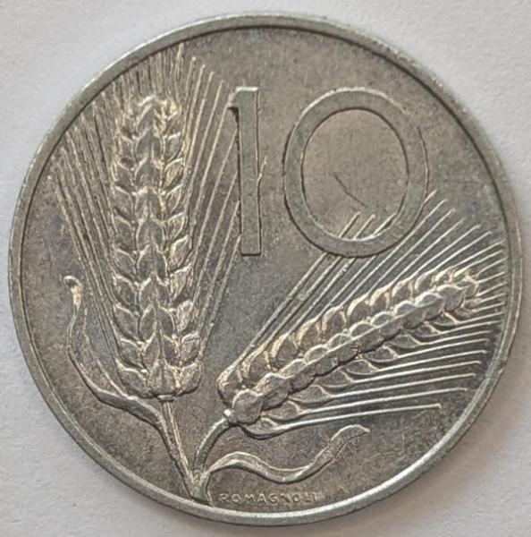 10 Lire 1952, Italien