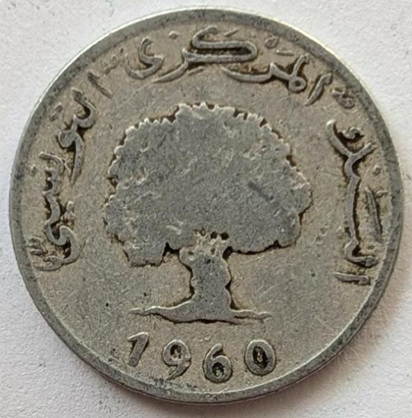 5 Millim 1960, Tunesien