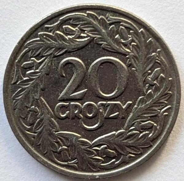 20 Groszy 1923, Polen