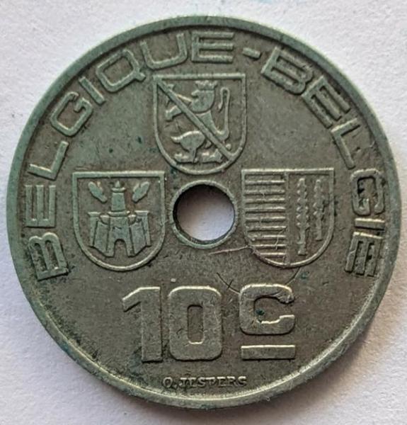 10 Centimes 1939, Legende-Belgique-Belgie, BELGIEN