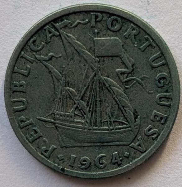 2,5 Escudos 1964, Portugal