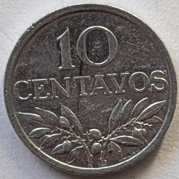 10 Centavos 1971, Portugal