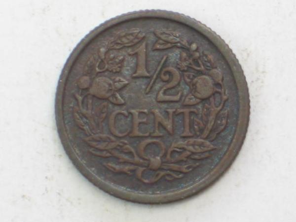 1/2 Cent 1914, Niederlande