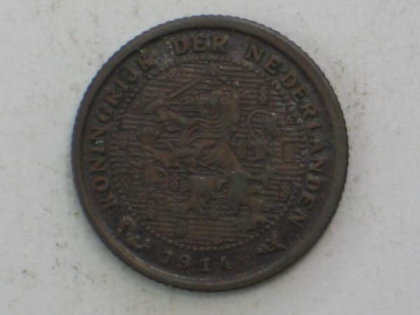 1/2 Cent 1914, Niederlande