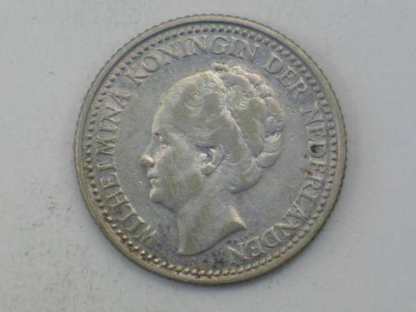 1/2 Gulden 1922, Niederlande, Silber 720