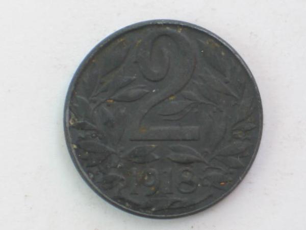 2 Heller 1918, Österreich