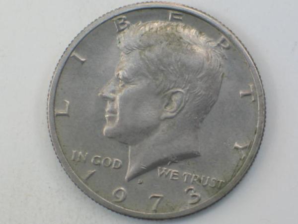 Half Dollar 1973, Kennedy, USA