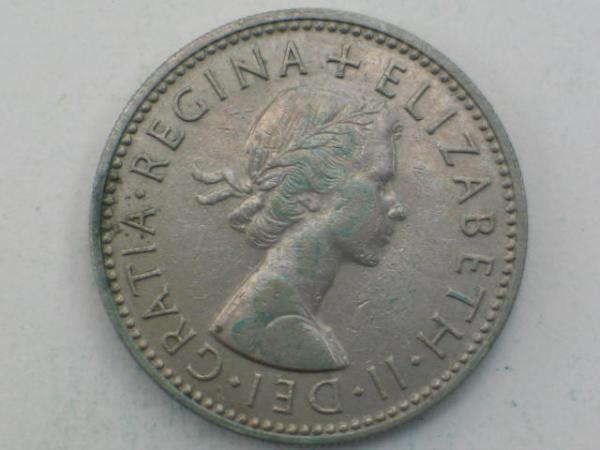 1 Schilling 1956, Großbritannien