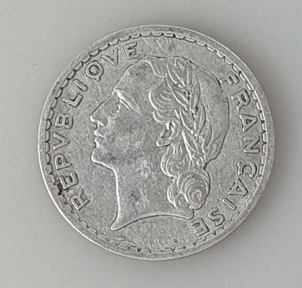 5 Francs 1947, Frankreich