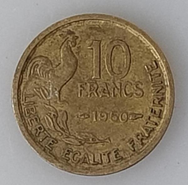 10 Francs 1950, Frankreich