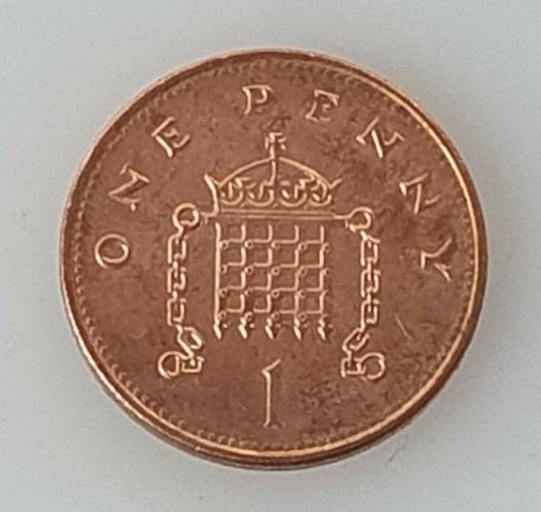 1 Penny 1996, Königin Elizabeth II. , Großbritannien