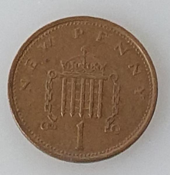 1 New Penny 1974, Königin Elizabeth II. , Großbritannien