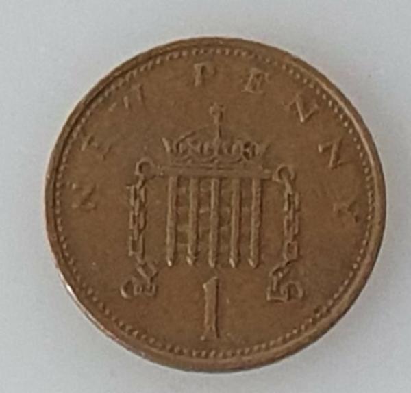 1 New Penny 1971, Königin Elizabeth II. , Großbritannien