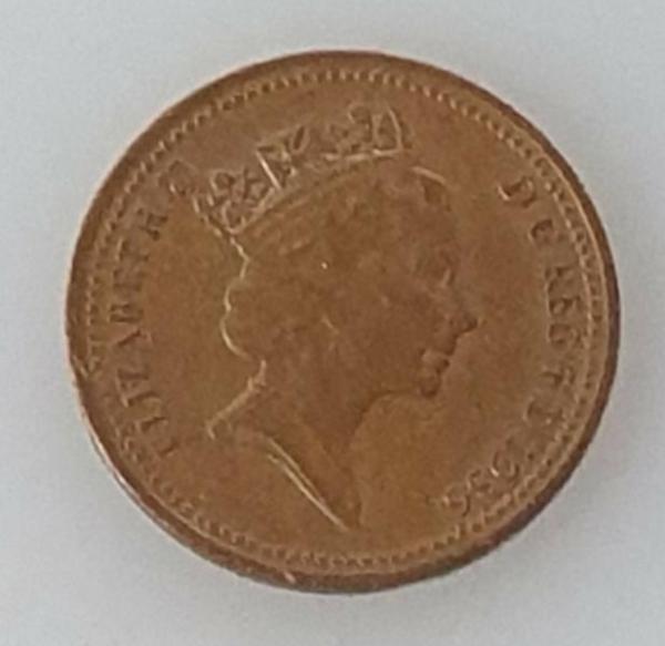 1 Penny 1986, Königin Elizabeth II. , Großbritannien