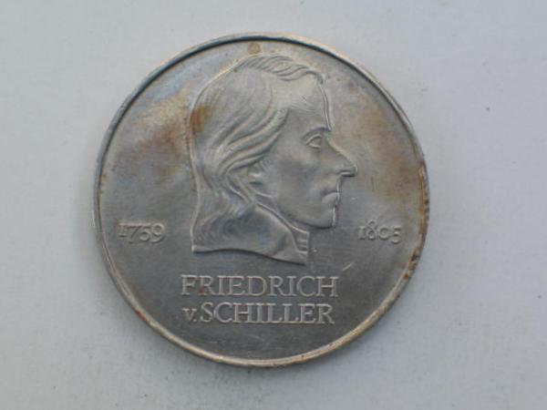 20 Mark 1972, Friedrich von Schiller, DDR