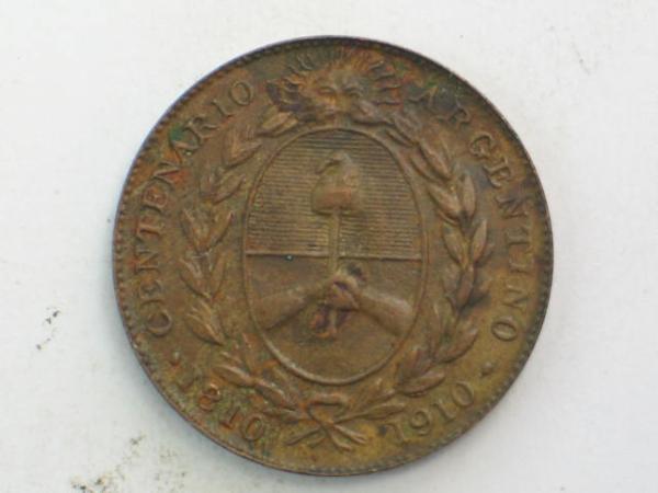 Medaille 100 Jahre Republik Argentinien 1810-1910