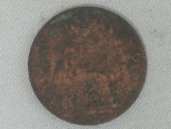 Three Pence "George VI" 1942 aus Nickel / Messing