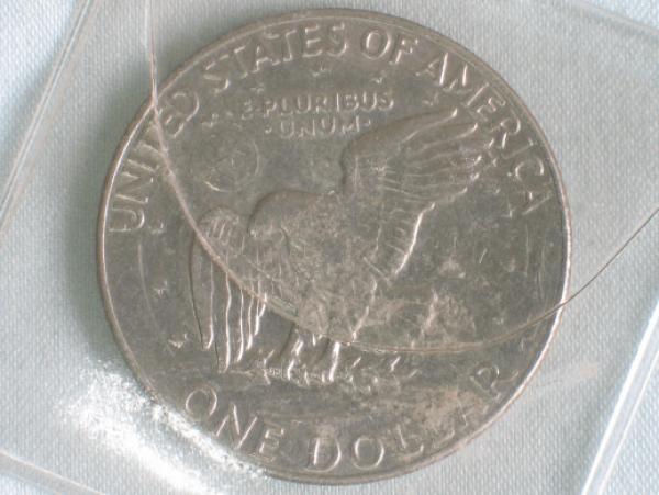 1 Dollar 1974, "Eisenhower Dollar" , USA, Silber 400