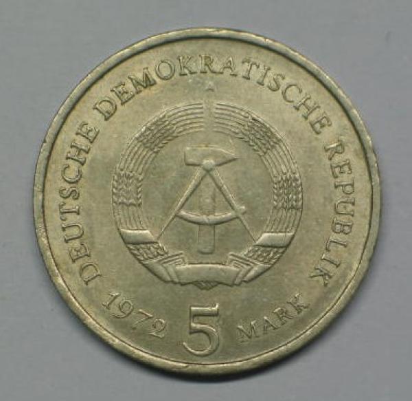 5 Mark "Stadt Meißen" 1972 Gedenkmünze -Deutsche Demokratische Republik-