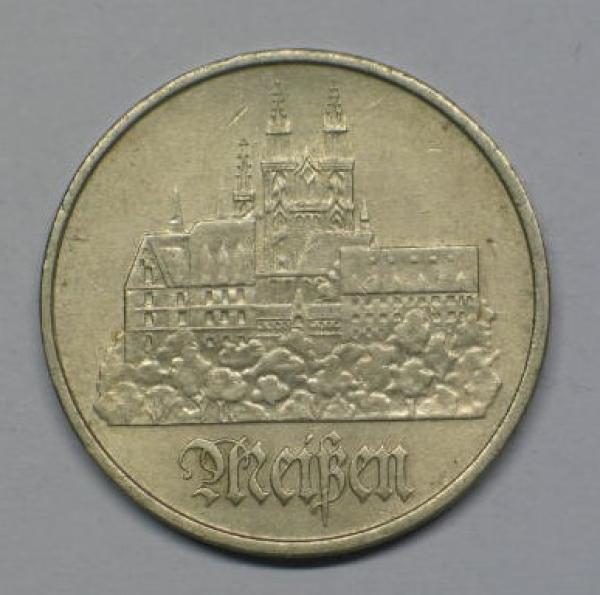 5 Mark "Stadt Meißen" 1972 Gedenkmünze -Deutsche Demokratische Republik-