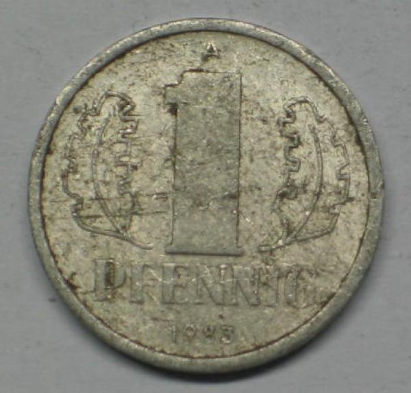 1 Pfennig 1983 A -Deutsche Demokratische Republik-