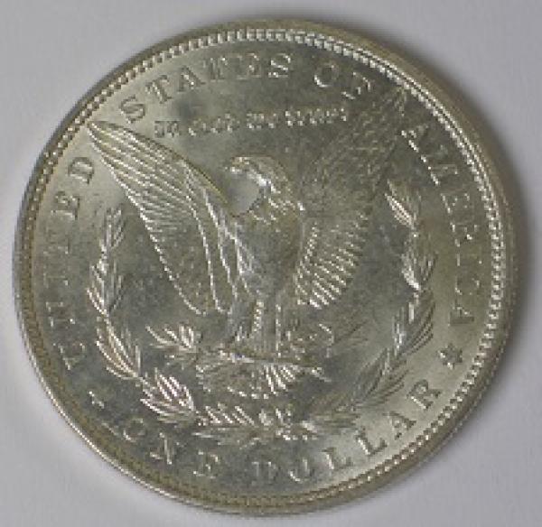 1 "Morgan Dollar" 1887, USA, One Dollar aus 900er Silber