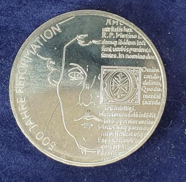 20 EUR Gedenkmünze "500 Jahre Reformation" aus 925er Sterlingsilber