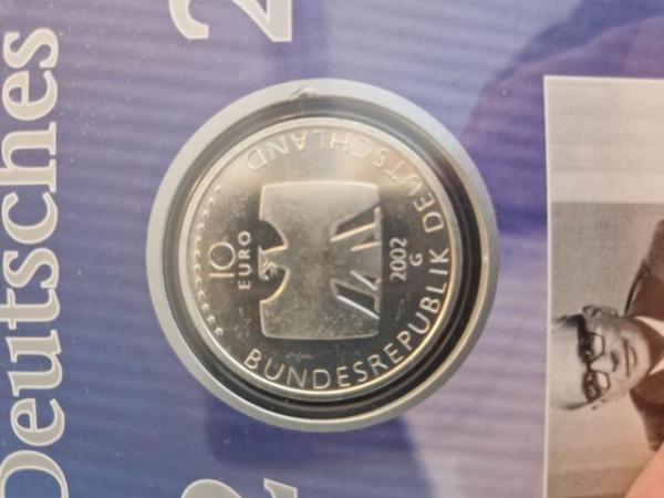 Numisblatt 05/2002 mit Gedenkmünze 10 EUR Deutsches Fernsehen 925er Silber