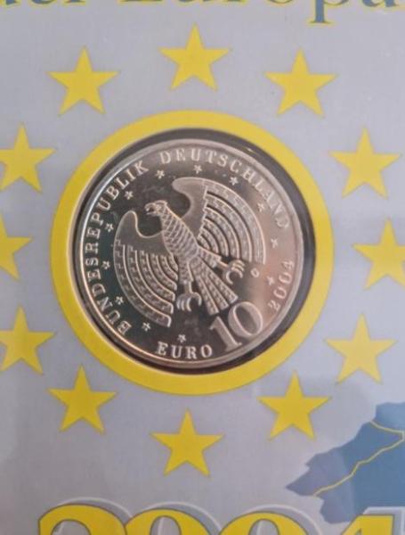 Numisblatt 02/2004 mit Gedenkmünze 10 EUR Erweiterung der EU 925er Silber