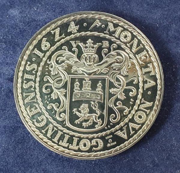 Moneta Nova Gottingensis Silbermedaille 1968-  999 Silber, Gewicht 28,4g