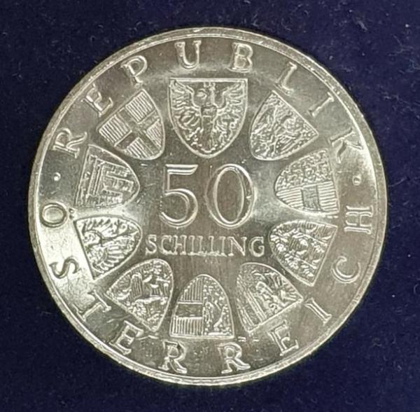 50 Schilling 1519 - 1969 Maximilian I 450. Todestag
