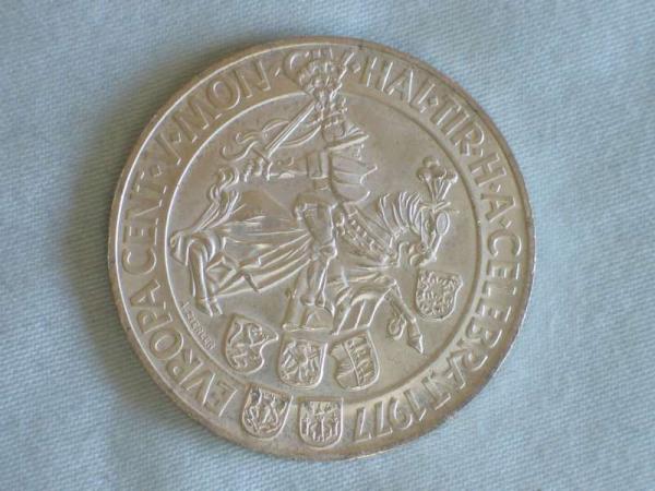 100 Schilling "Europa" 1977, Silber 640er