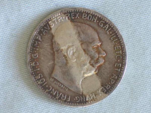 1 Krone 1916 Silbermünze 835