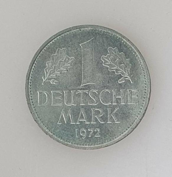 1 DM 1972 F  -Bundesrepublik Deutschland-