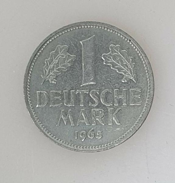 1 DM 1965 G  -Bundesrepublik Deutschland-