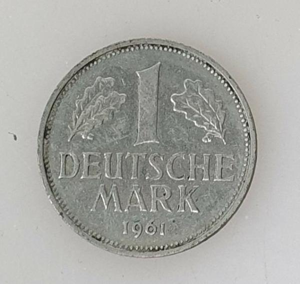 1 DM 1961 F -Bundesrepublik Deutschland-