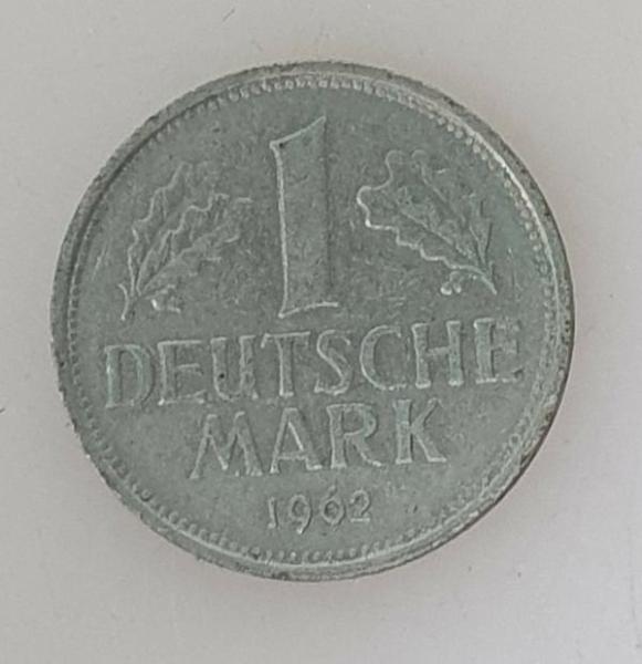 1 DM 1962 F -Bundesrepublik Deutschland-