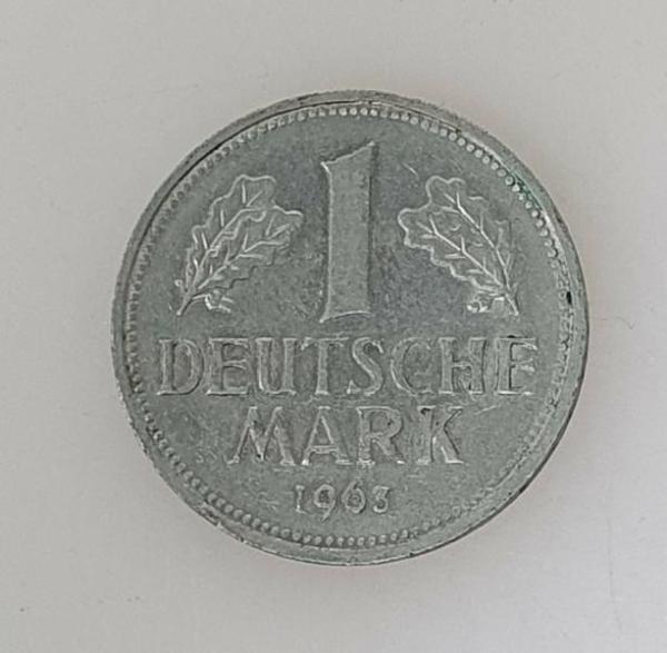 1 DM 1963 F -Bundesrepublik Deutschland-