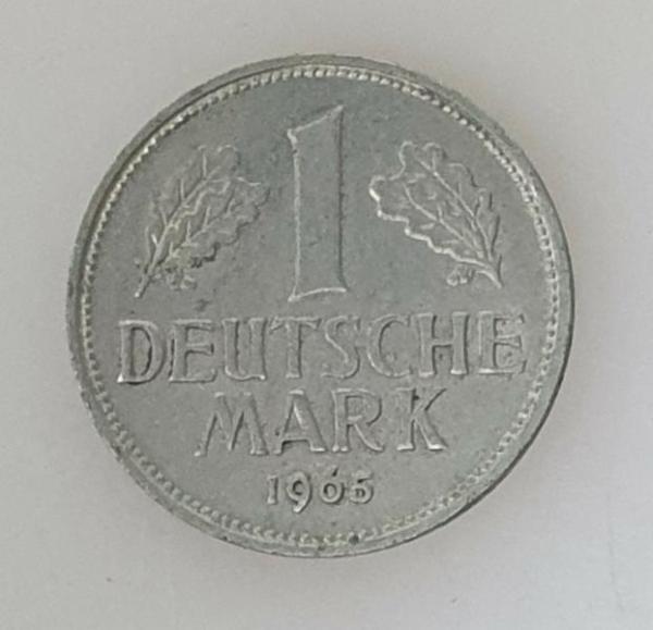 1 DM 1965 G -Bundesrepublik Deutschland-