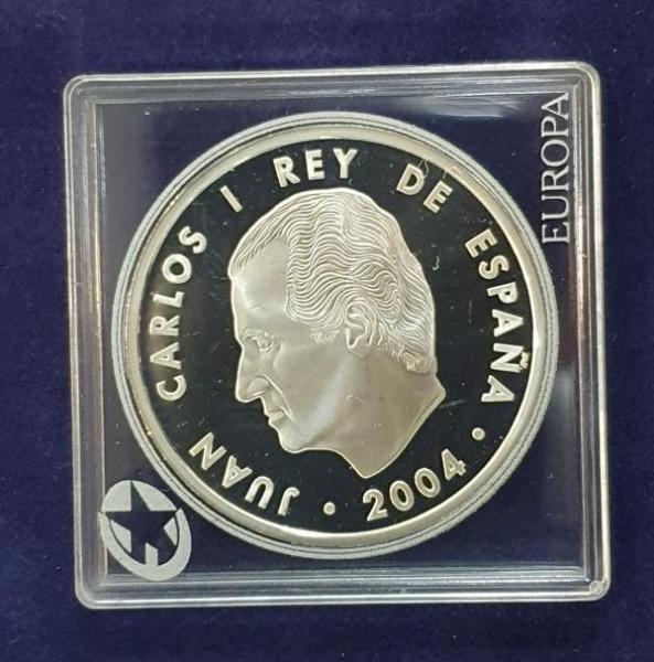 10 EURO 2004, Erweiterung der EU, Spanien, Silber 925