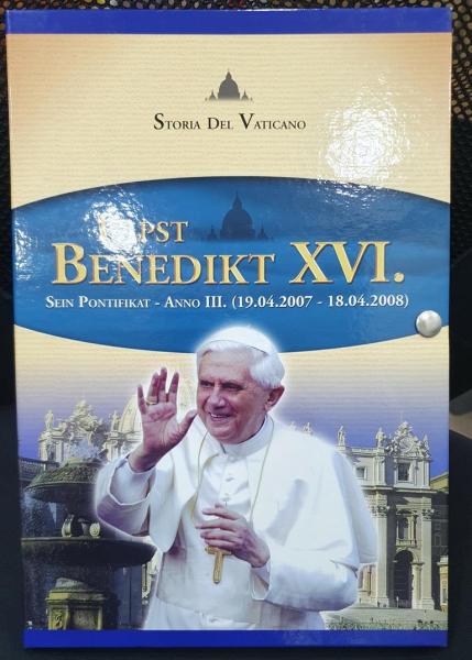 Papst Benedikt XVI - Sein Pontifikat - Anno III. 19.04.2007 - 18.04.2008 im Folder Reppa